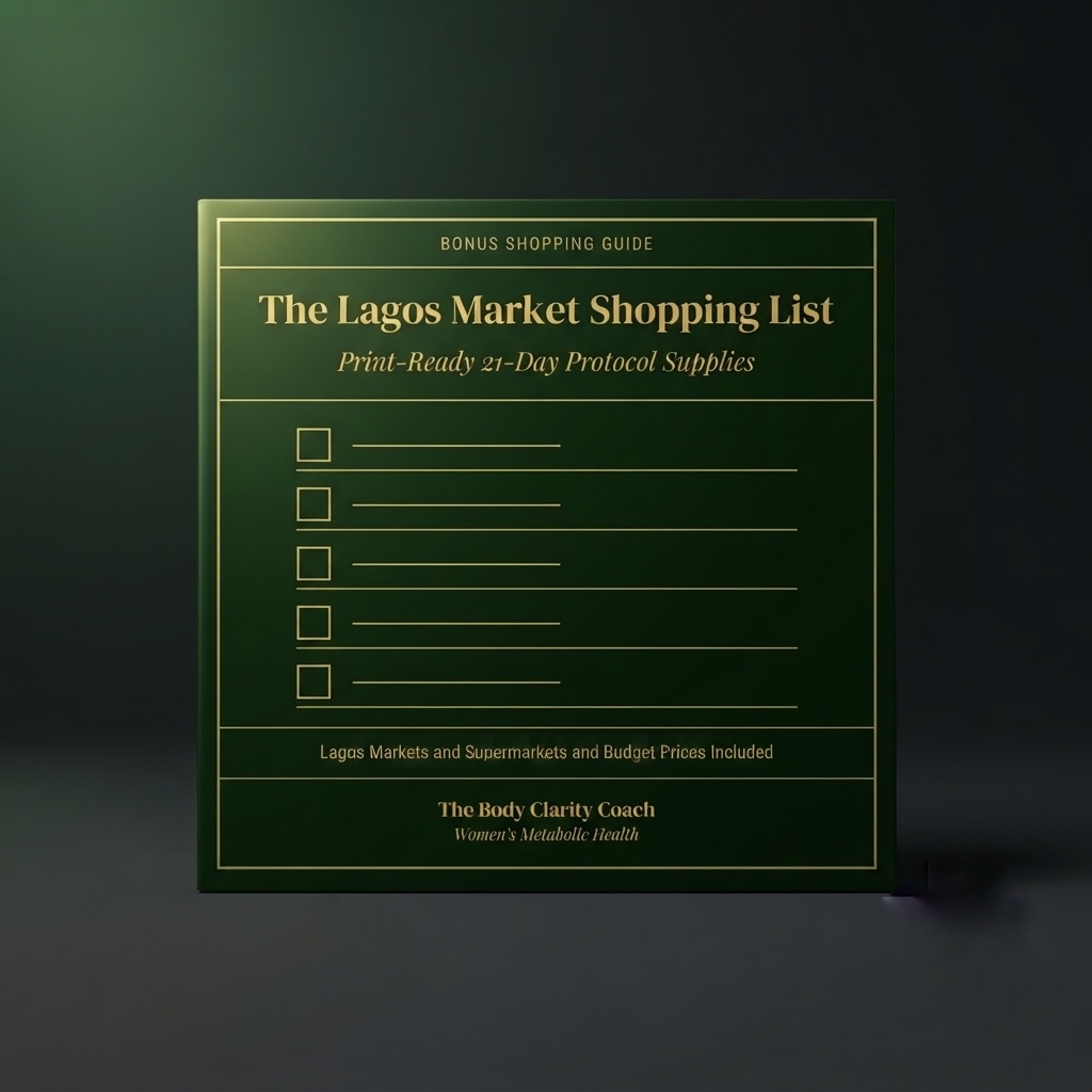 Bonus 2 — The Lagos Market Shopping List Print-Ready Version